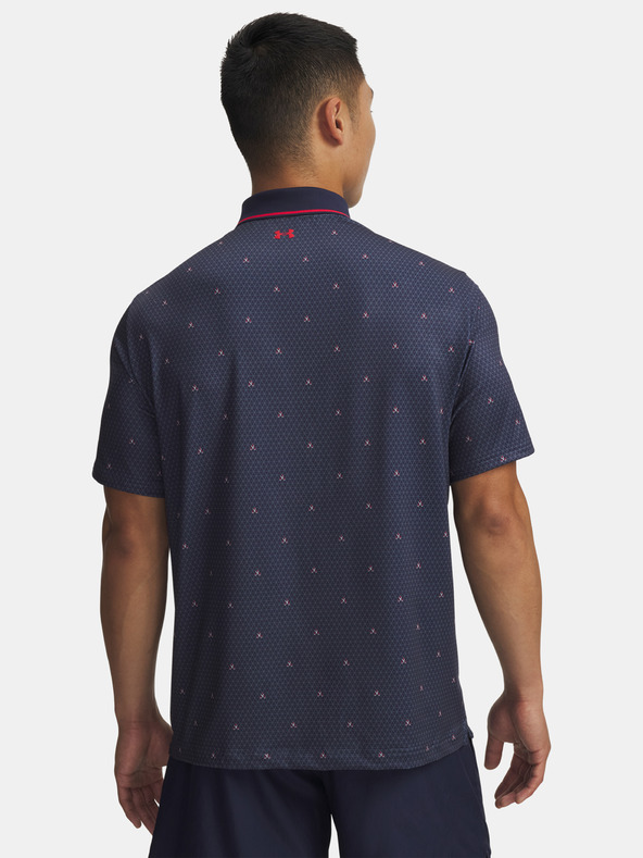 Under Armour Мъжка тениска Under Armour UA Drive Warning Polo-BLU