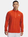 Under Armour Мъжка тениска Under Armour UA Tech Textured 1/2 Zip-ORG