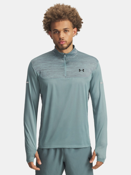 Under Armour Мъжка тениска Under Armour UA Tech Utility 1/4 Zip-GRN
