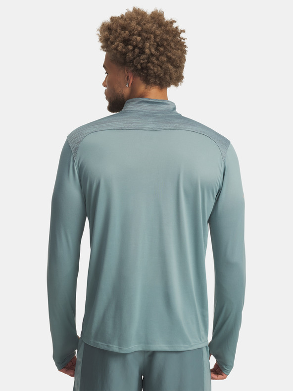 Under Armour Мъжка тениска Under Armour UA Tech Utility 1/4 Zip-GRN
