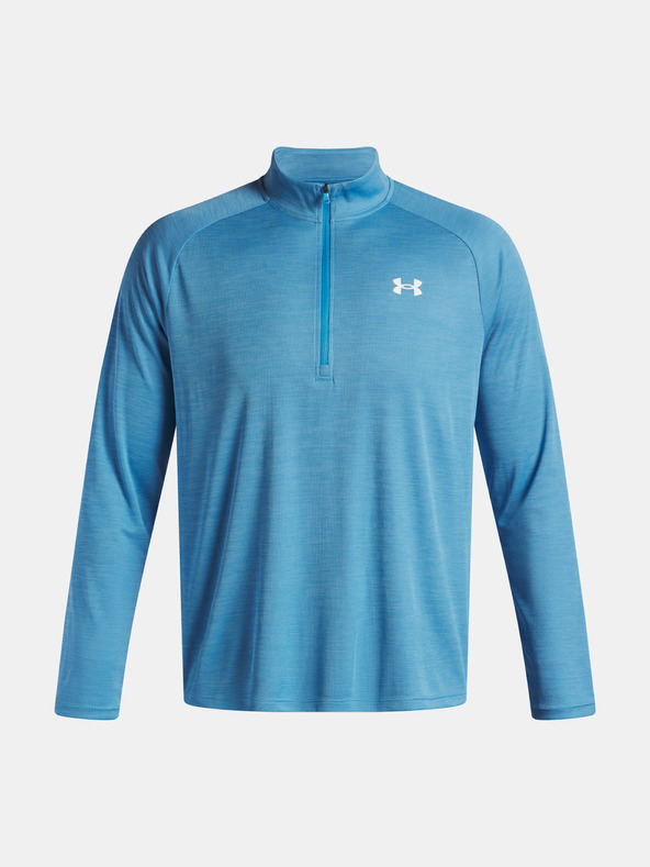 Under Armour Мъжка тениска Under Armour UA Tech Textured 1/2 Zip-BLU