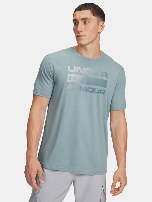 Under Armour Мъжка тениска Under Armour UA TEAM ISSUE WORDMARK SS-GRN