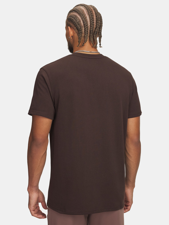 Under Armour Мъжка тениска Under Armour Curry Hvyweight Logo Tee-BRN