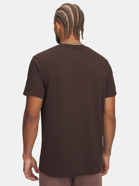 Under Armour Мъжка тениска Under Armour Curry Hvyweight Logo Tee-BRN