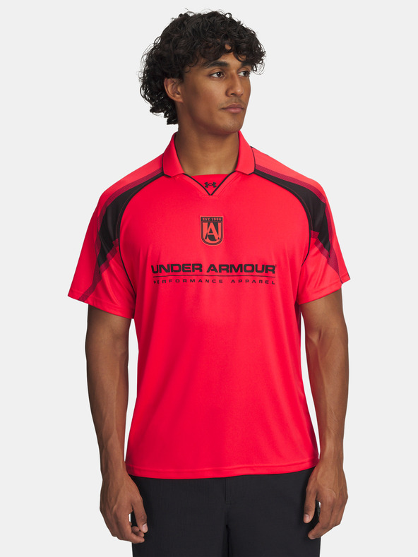 Under Armour Мъжка тениска Under Armour UA M 96 Terrace Jersey SS-RED