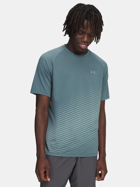 Under Armour Мъжка тениска Under Armour UA Tech Fade SS-BLU