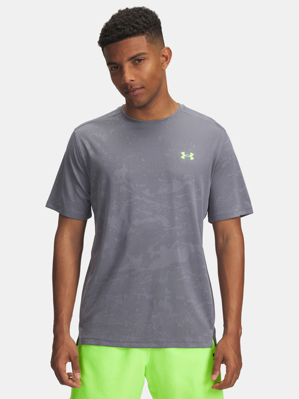 Under Armour Мъжка тениска Under Armour UA Tech Vent Jacquard SS-GRY