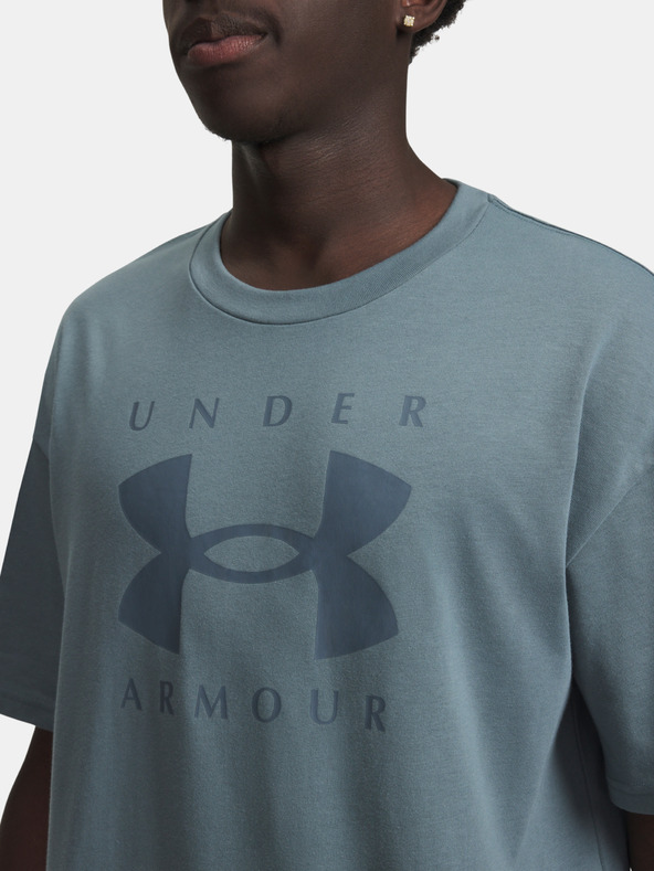 Under Armour Мъжка тениска Under Armour UA M HW OS Branded SS-BLU