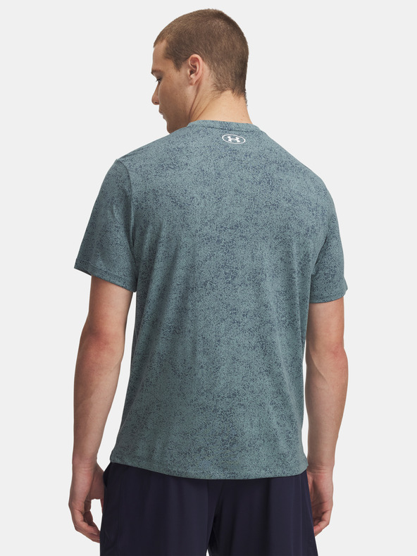 Under Armour Мъжка тениска Under Armour UA Tech Tee Pixelate-BLU