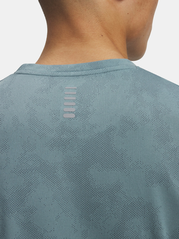 Under Armour Мъжка тениска Under Armour UA Launch Camo SS-GRN