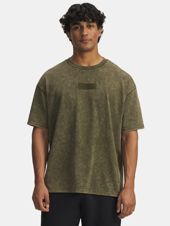 Under Armour Мъжка тениска Under Armour Pjt Rck Hwt OS T-GRN