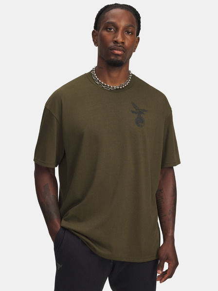 Under Armour Мъжка тениска Under Armour UA Pjt Rck SS Q4 ST-GRN