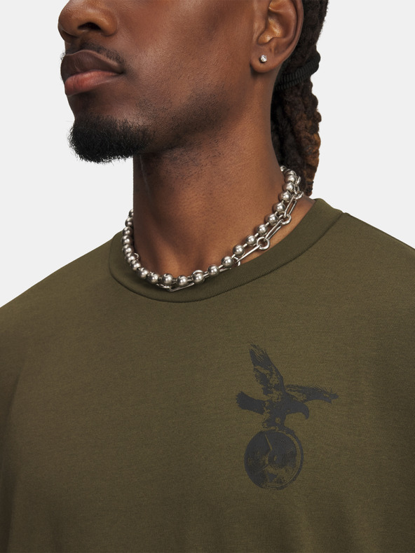 Under Armour Мъжка тениска Under Armour UA Pjt Rck SS Q4 ST-GRN