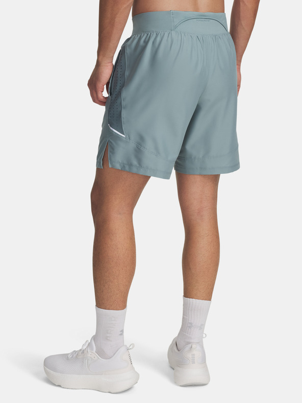 Under Armour Мъжки къси панталони Under Armour UA LAUNCH PRO 2n1 7'' SHORTS-GRN