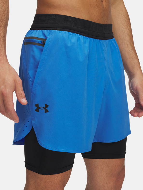 Under Armour Мъжки къси панталони Under Armour UA Vanish Elite 2in1 Short-BLU