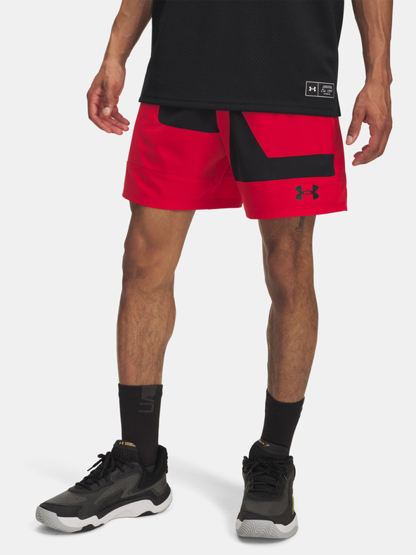 Under Armour Мъжки къси панталони Under Armour UA M Zone 7in Wvn Short Grphc-RED