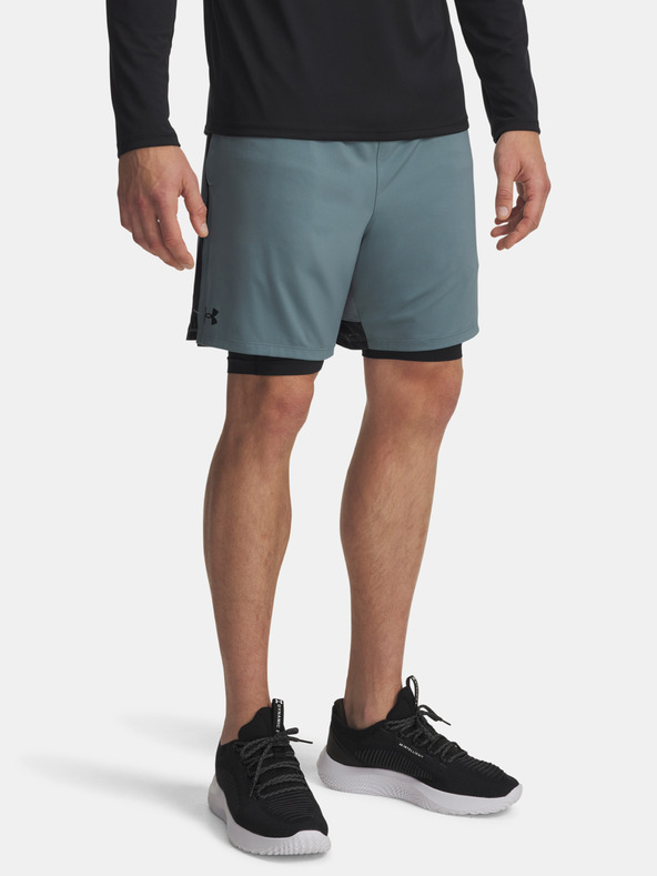 Under Armour Мъжки шорти Under Armour UA Tech Vent 2in1 Short-BLU