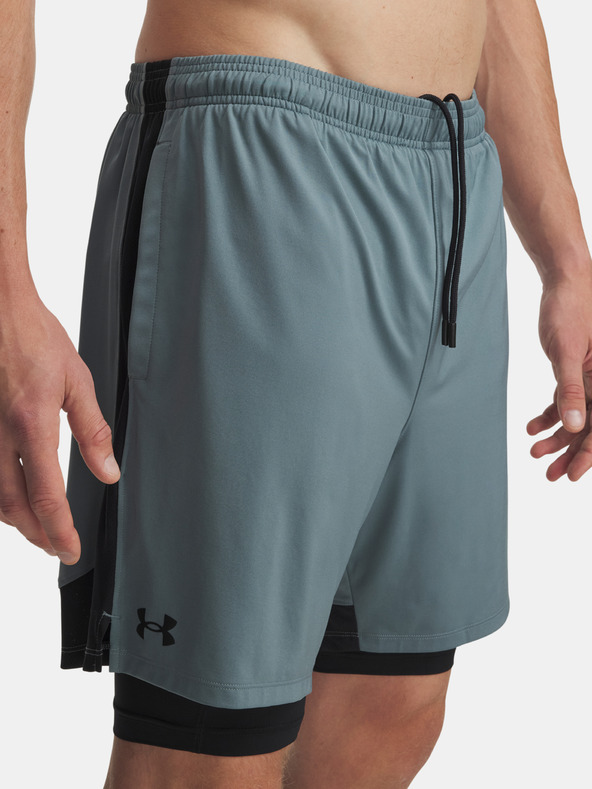 Under Armour Мъжки шорти Under Armour UA Tech Vent 2in1 Short-BLU