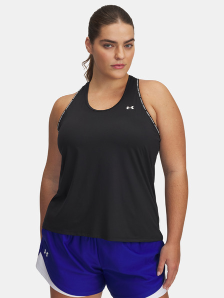 Under Armour Дамски потник Under Armour Tech Knockout Tank&-BLK