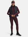 Under Armour Дамска тениска Under Armour UA ColdGear Textured 1/2 Zip-RED