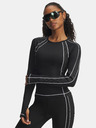 Under Armour Дамска тениска Under Armour UA ColdGear Textured Crew-BLK