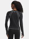 Under Armour Дамска тениска Under Armour UA ColdGear Textured Crew-BLK