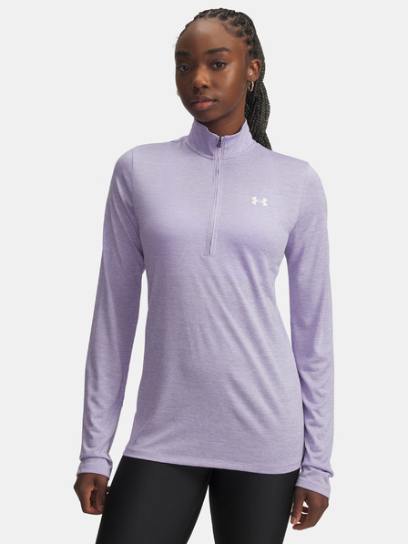 Under Armour Дамска тениска Under Armour Tech 1/2 Zip- Twist-PPL