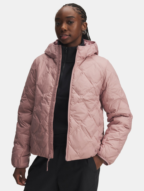 Under Armour Дамско пухено яке Under Armour Legend Down Jacket-PNK