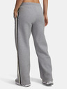 Under Armour Дамски спортни панталони Under Armour Icon HWT Flc Puddle Pant-GRY
