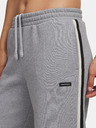 Under Armour Дамски спортни панталони Under Armour Icon HWT Flc Puddle Pant-GRY