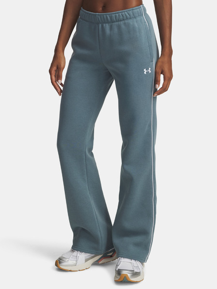 Under Armour Дамски спортни панталони Under Armour UA Rival Flc Piped Pant-BLU