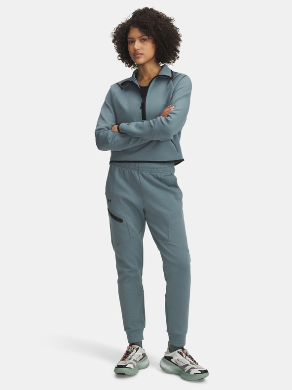 Under Armour Дамски суитшърт долнище Under Armour Unstoppable Flc Jogger-BLU