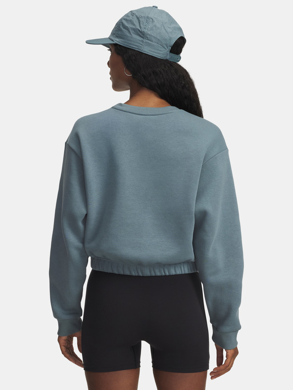 Under Armour Дамски суитшърт Under Armour UA Rival Fleece Piped Crew-BLU