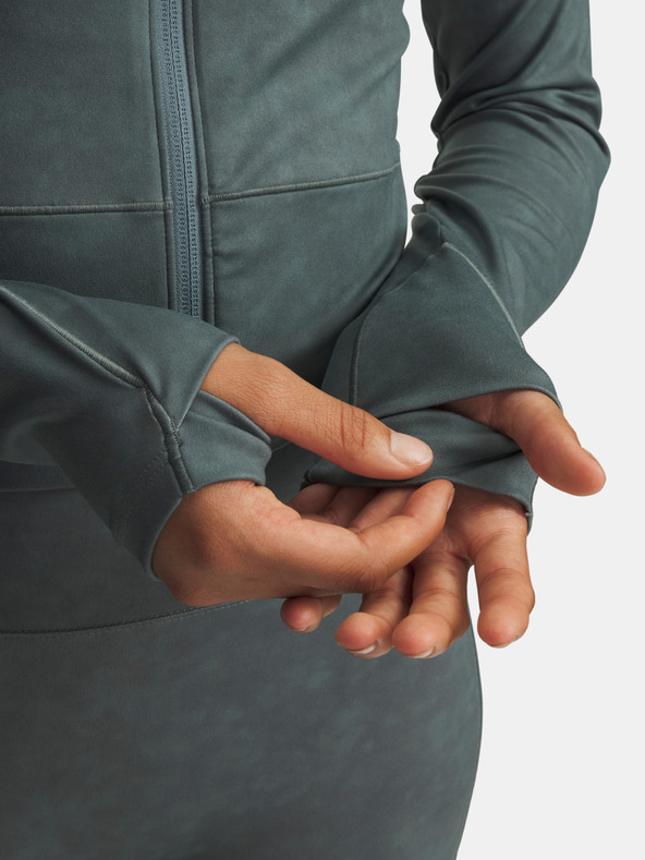 Under Armour Дамски суитшърт Under Armour Meridian Suede Effect FZ-BLU