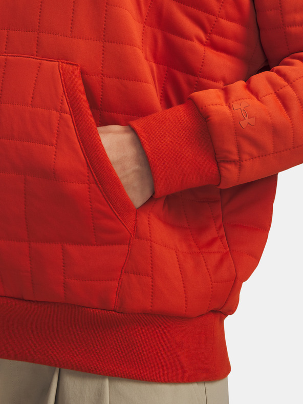 Under Armour Дамски суитшърт Under Armour Unstoppable Flc Txtr Hoodie-ORG