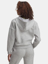 Under Armour Дамски суитшърт Under Armour Rival Flc Piped HZ Hoodie-GRY