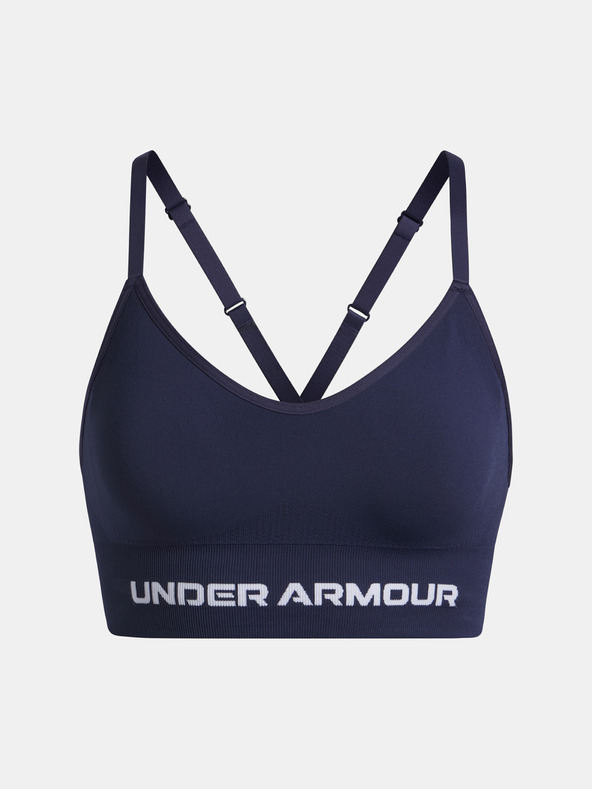 Under Armour Дамски сутиен Under Armour Vanish Seamless Low Bra-BLU