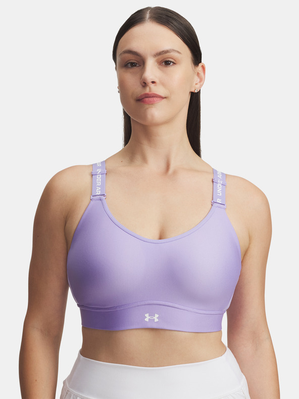 Under Armour Дамски сутиен Under Armour UA Infinity Mid 2.0 Bra-PPL