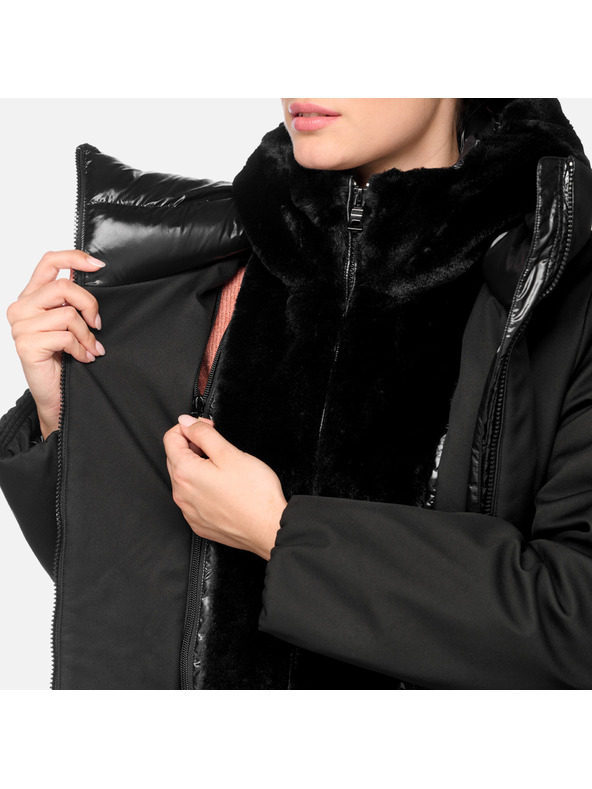 Geox Черно дамско яке Geox Desya