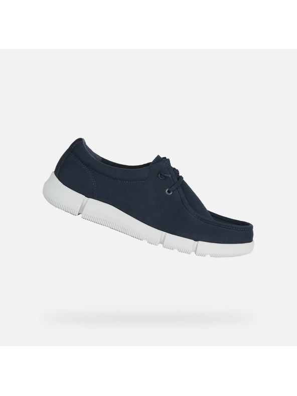 Geox Тъмно сини мъжки мокасини Geox Adacter