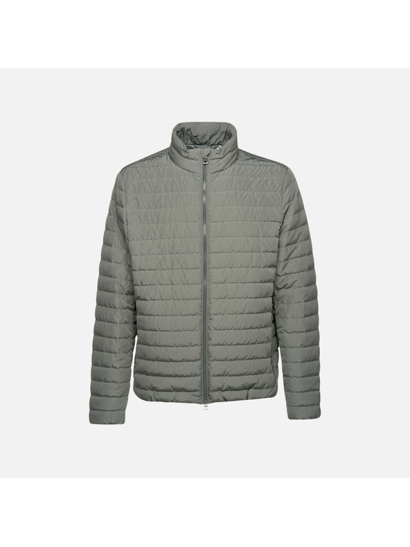 Geox Мъжко пухено яке Geox Warrens в цвят каки