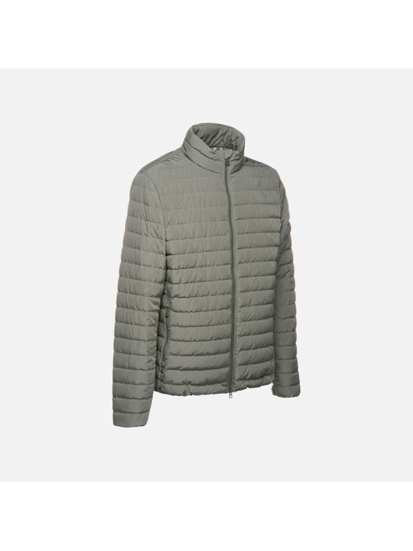 Geox Мъжко пухено яке Geox Warrens в цвят каки