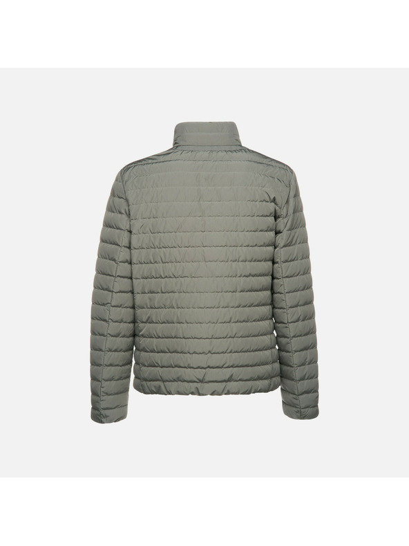 Geox Мъжко пухено яке Geox Warrens в цвят каки