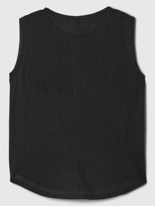 GAP Ленен топ без ръкави GAP