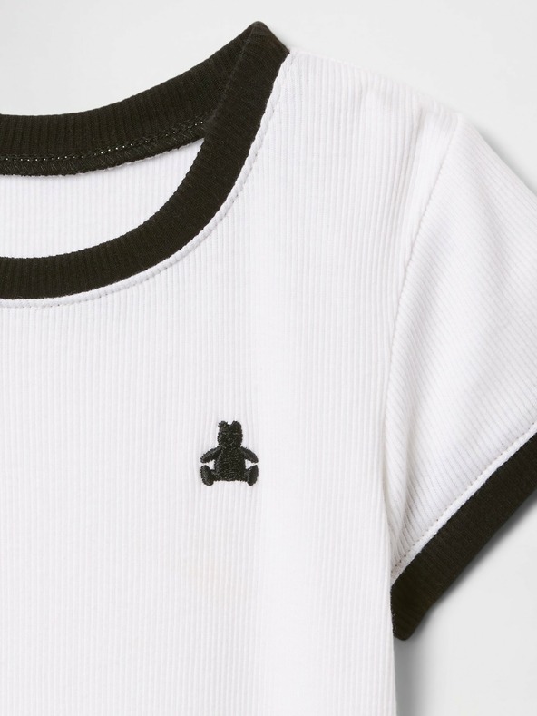 GAP Бебешка риза с ребра GAP