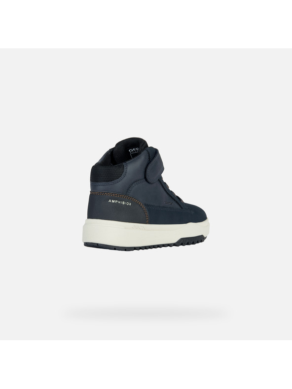 Geox Тъмносини детски обувки до глезена Geox Bunshee B Abx