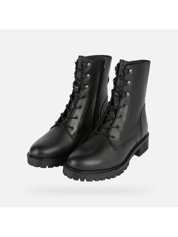 Geox Черни дамски боти Geox Hoara