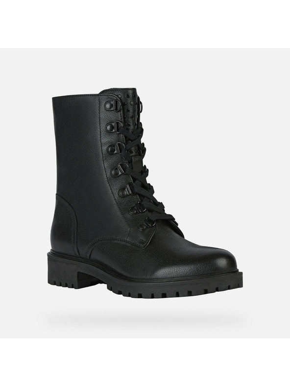 Geox Черни дамски боти Geox Hoara