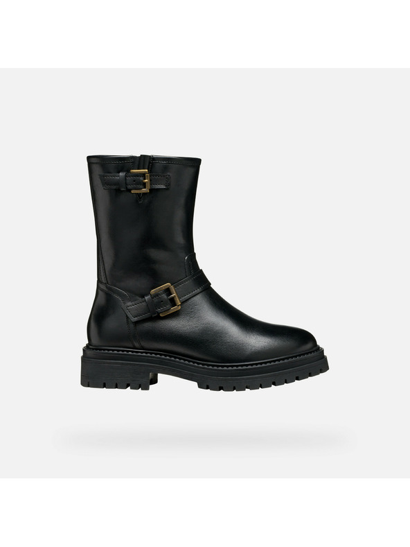 Geox Черни дамски анкъл обувки Geox Iridea