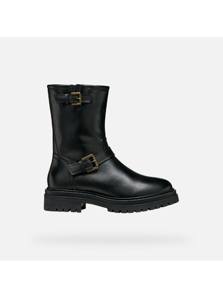 Geox Черни дамски анкъл обувки Geox Iridea